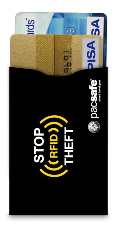 pacsafe rfidsleeve 25 rfid-blocking credit card sleeve|rfid card sleeve.